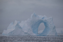 Iceberg in Southern Ocean near Antarctic Cirlce