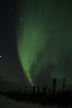 Aurora Borealis in Fairbanks Alaska, March 2013