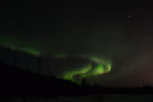 Aurora Borealis in Fairbanks Alaska, March 2013