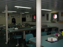 Galley on the R/V Laurence M. Gould