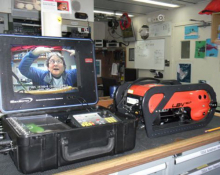 Trapped in an ROV on the Laurence M. Gould