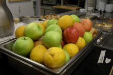 Fresh Fruit is a daily staple at Palmer Station