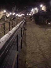 Inside the Permafrost Tunnel