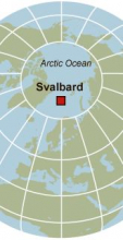 Location of Svalbard