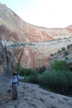 Backpacking in Boulder, UT