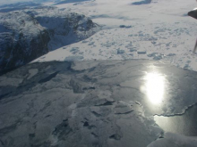 Near Jakobshavn Glacier