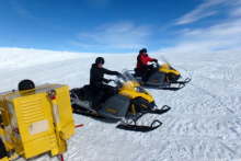 Snowmobile Training at Summit Station