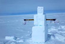 Cubic Snowman in the Arctic