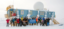 Entire Station Poses for Group Photo