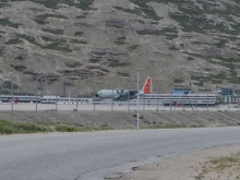 LC-130 Lands at Kangerlussuaq