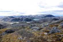 Lake Qaqatsiaq and Lil' Nug glacier