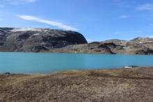 Lil' Nug glacier is on the left hand side of the picture