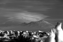 View of Mt.Erebus from New Harbor