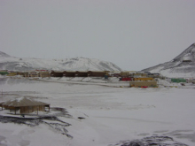 the dorms at McMurdo