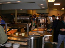 The cafeteria at McMurdo