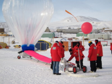 Alain performs a final check