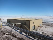 The McMurdo Waste Water Treatment Plant