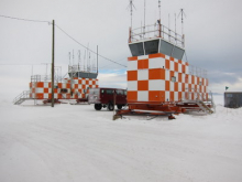 The control towers.