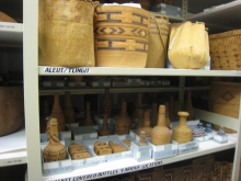 Baskets at the museum