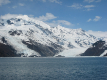 Two glaciers