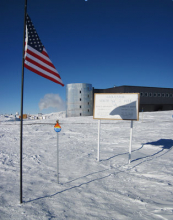 Our Lady of Merced WATER DROP at the South Pole