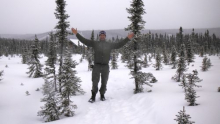 Trail to Field SIte Cabin