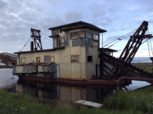 Retired Nome dredge