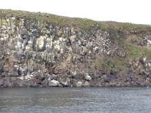 Rocky cliffs