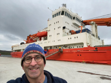 Russian Research Vessel R/V Akademik Tryoshnikov