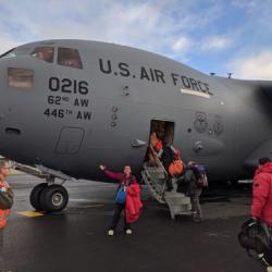 Bridget Boarding C-17