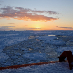 The view off the bow of the Nathaniel B. Palmer