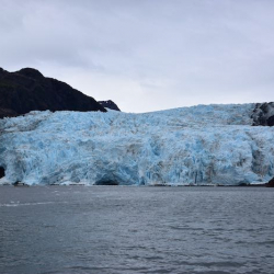 A view of Holgate Glacier