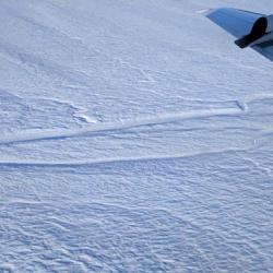 Drainage Channels Petermann Glacier