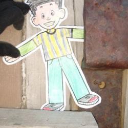 Flat Stanley at Shackleton's Hut