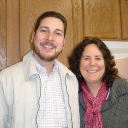 Armando and Janet at the ARCUS main office.