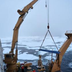 Dismantling Coring Rig Track