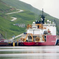  USCGC Healy at Dutch Harbor