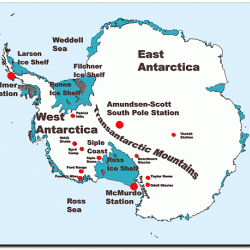 U.S. Antarctic Program, 2005–2006: Sites of Major Activities