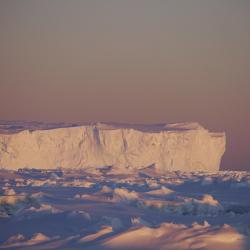 An iceberg off the coast of East Antarctica