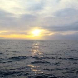 Sunrise over the Southern Ocean