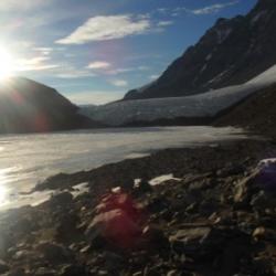 Seuss Glacier and Lake Hoare