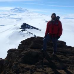 Castle Rock and Mount Erebus