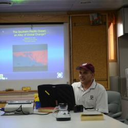 Dr. Alejandro Orsi, professor in Oceanography at Texas A and M University.