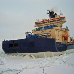 The Swedish Icebreaker Oden. Picture by Swedish Polar Research Secretariat