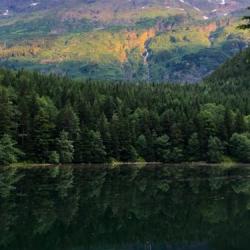 Fish Creek and Rainbow Mountain Colors