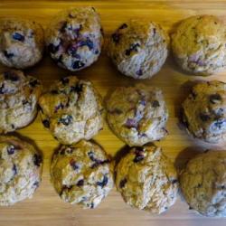 blue berry muffins