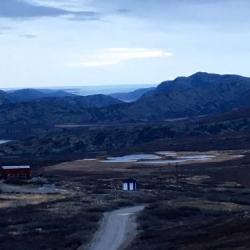 View of Kangerlussuaq from Raven's Cliff