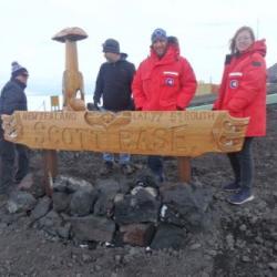 Group at Scott Base