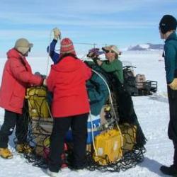 Preparing our sling load