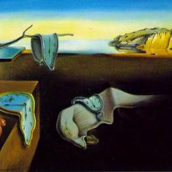 Persistence of Memory original artwork by Salvador Dali, 1931.